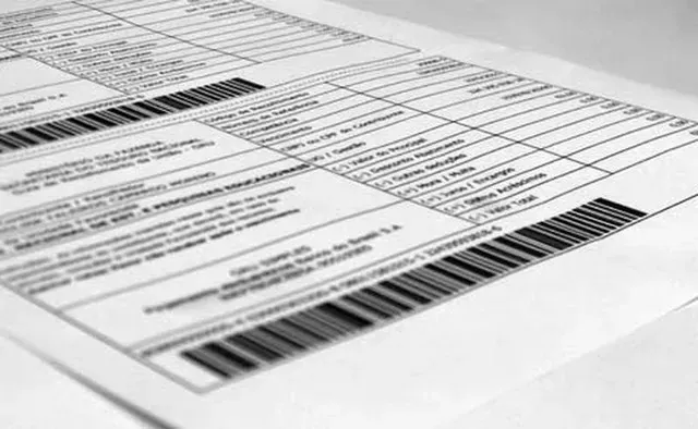 Boletos de cobrança produzido pela BPD